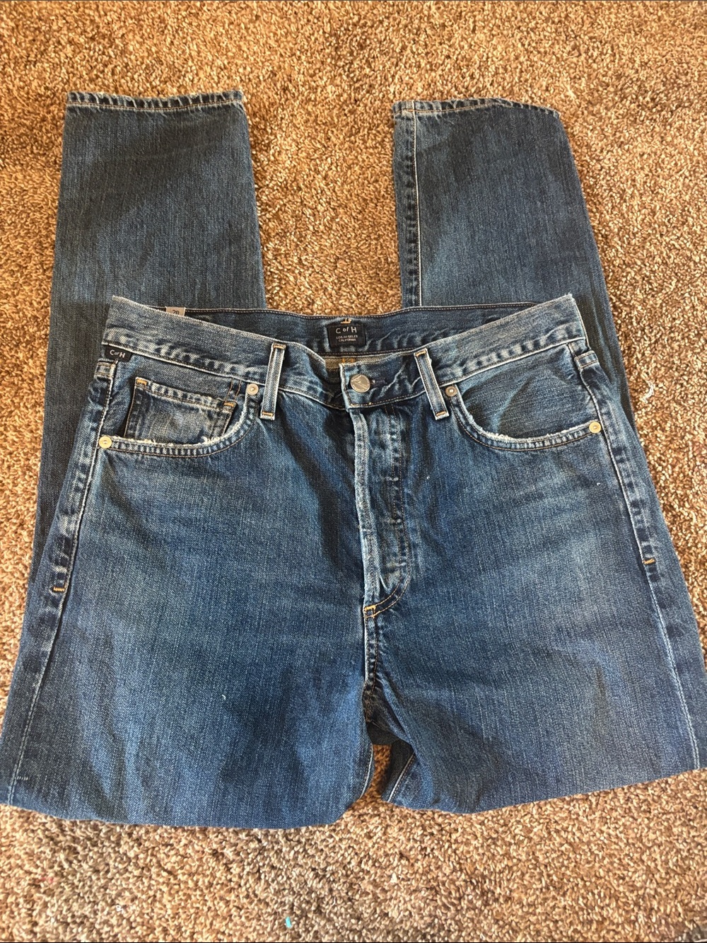 Citizens of Humanity women’s high rise classic fit crop Jean size 28 Liya